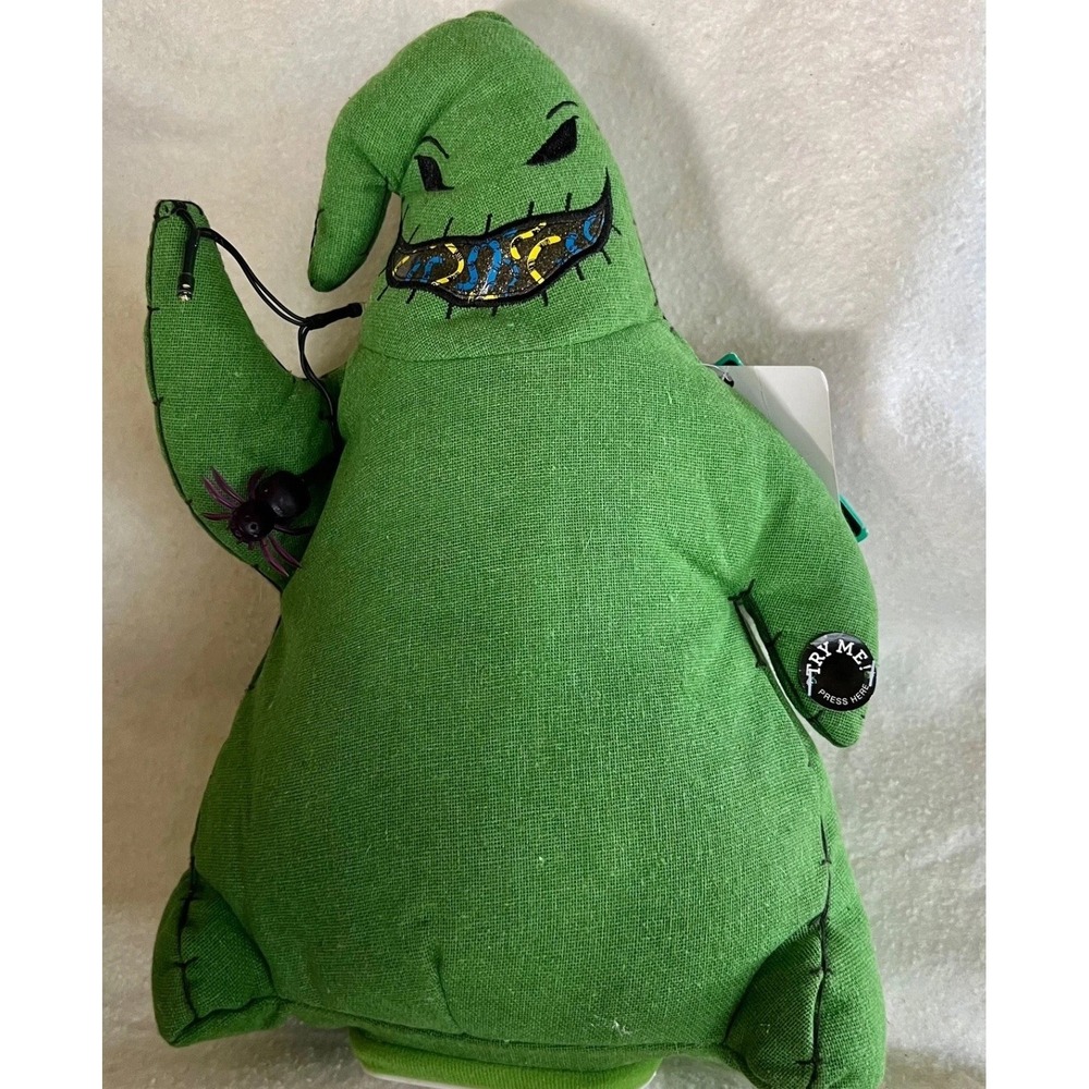 Oogie Boogie Animated Plush Disney's The‎ Nightmare Before Christmas VIDEO
